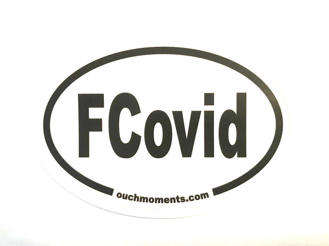 Stop Covid Sticker
